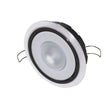Lumitec Mirage Positionable Down Light  Spectrum RGBW Dimming  White Bezel 115127