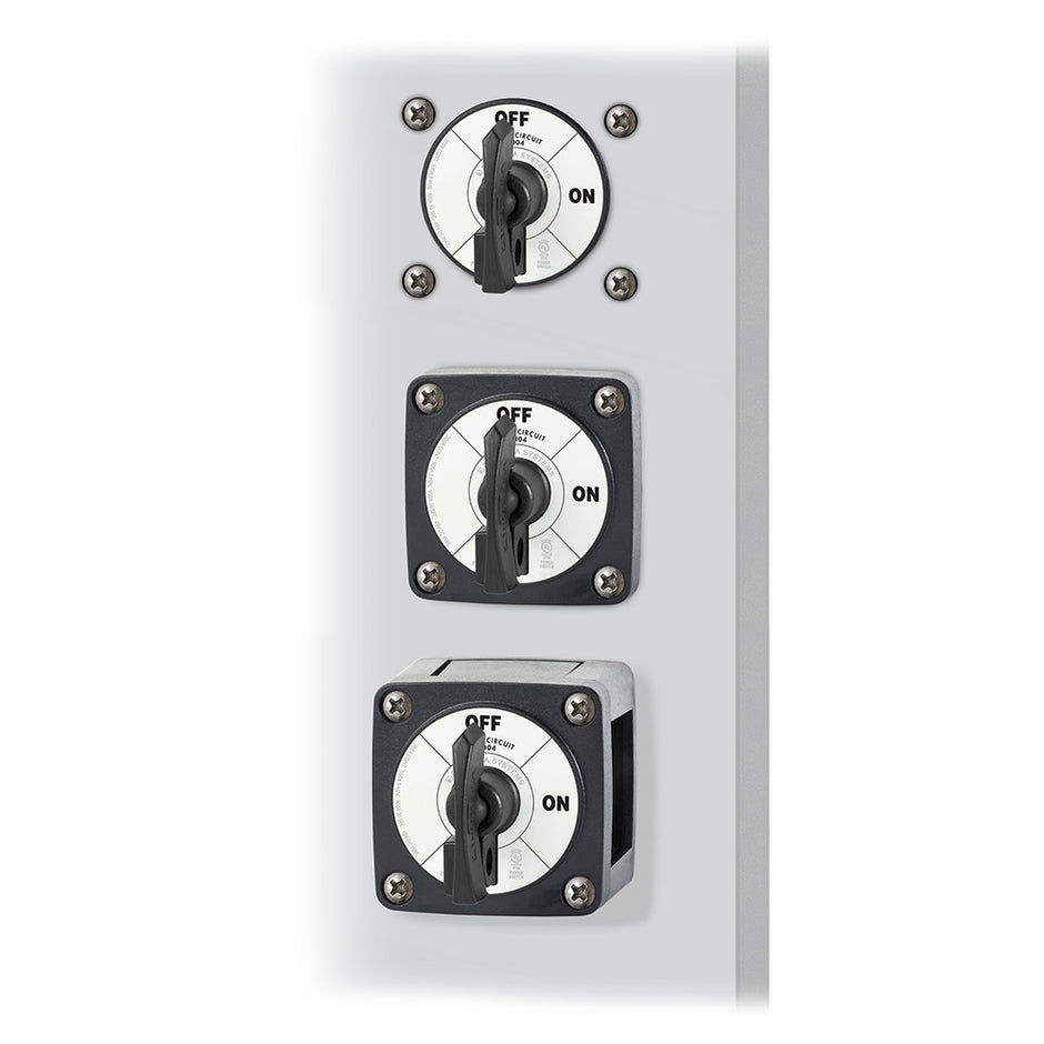 Blue Sea 6004200 Single Circuit ONOFF wLocking Key  Black 6004200