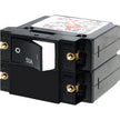 Blue Sea 7577 ASeries Raised Rocker Circuit Breaker  Double Pole  50A 7577