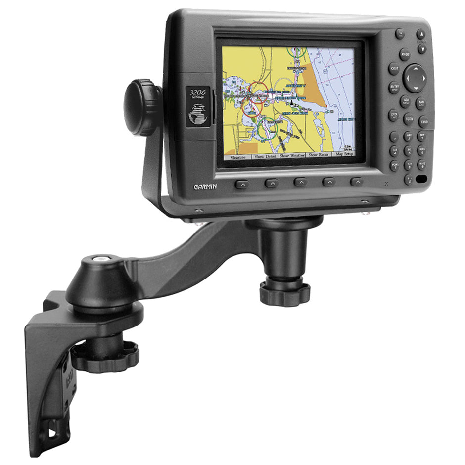 RAM Mount Single 6 Swing Arm with 625 x 2 Rectangle Base and Vertical Mounting Base RAM109VU