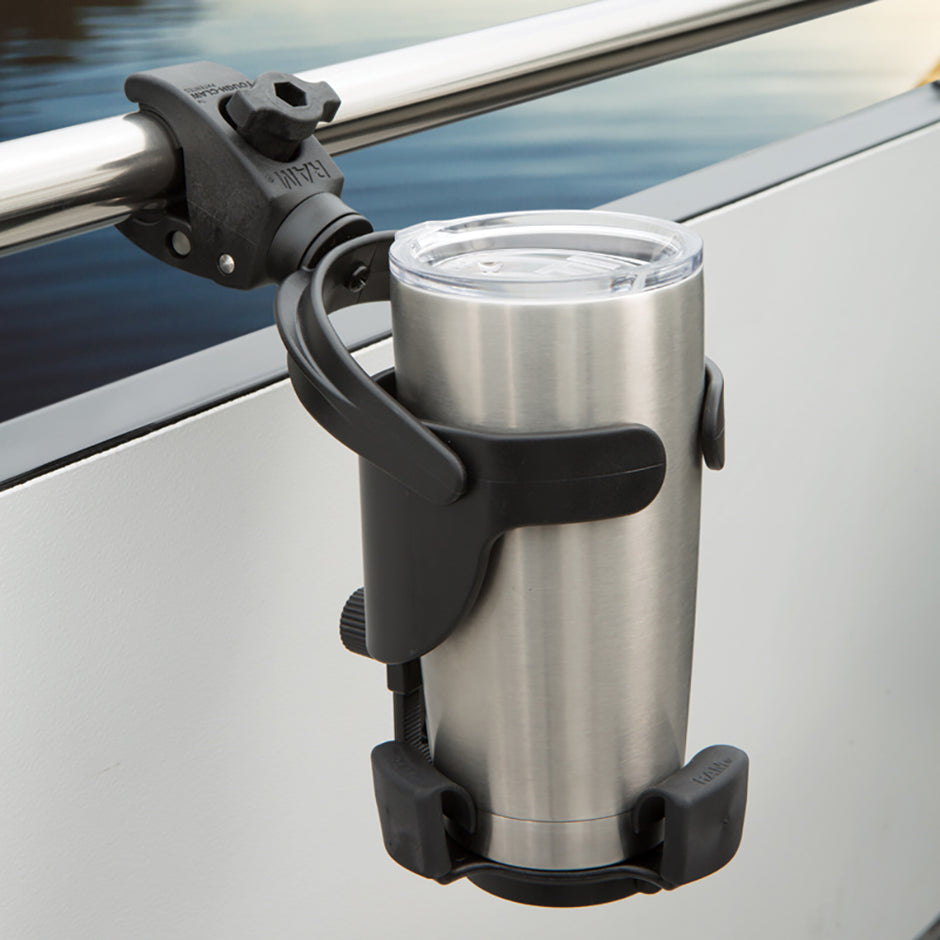 RAM Mount Level Cup XL wSmall ToughClaw RAPB417400U