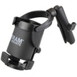 RAM Mount Level Cup XL wLong Double Socket Arm RAMB417BC201U
