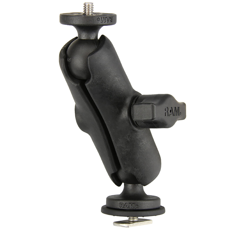 Ram Mount Track Ball Mount with 1420 Threaded Adapter for Action Cameras RAPB366153354TRA1U