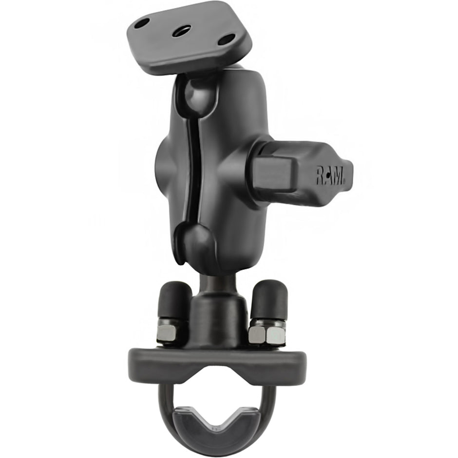 RAM Mount Handlebar Rail Mount wShort Arm  Diamond RAMB149ZUA