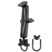 RAM Mount Handlebar Rail Mount wLong Arm  Diamond RAMB149ZUC