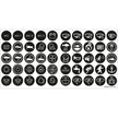 Blue Sea 4230 Push Button Switch Label Kit 4230