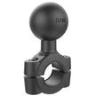 RAM Mount Torque 34  1 Diameter HandlebarRail Base with C Size 15 Ball RAM408751U