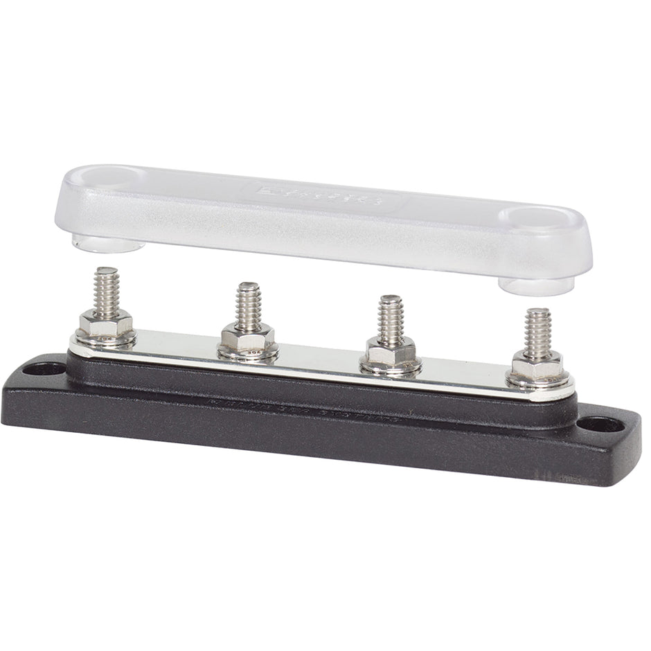 Blue Sea 2307 Common 150A BusBar  4 1420 Studs wCover 2307