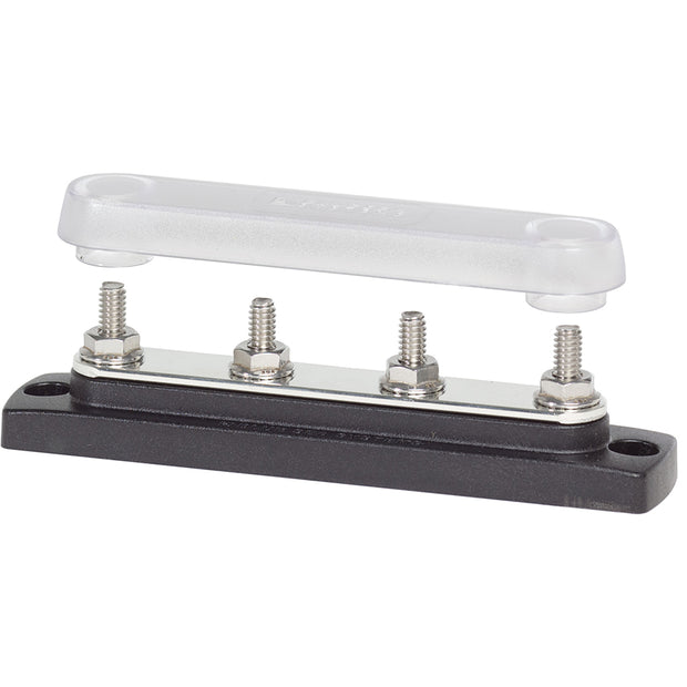 Blue Sea 2307 Common 150A BusBar  4 1420 Studs wCover 2307