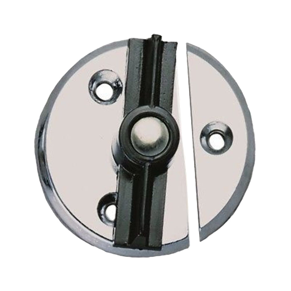 Perko Door Button wSpring 1216DP0CHR