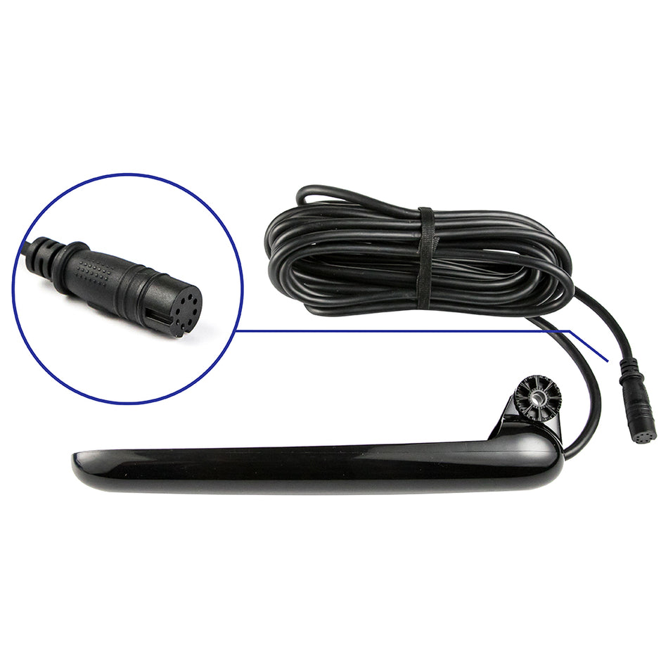 Lowrance TripleShot Skimmer Transom Mount Transducer 00014029001