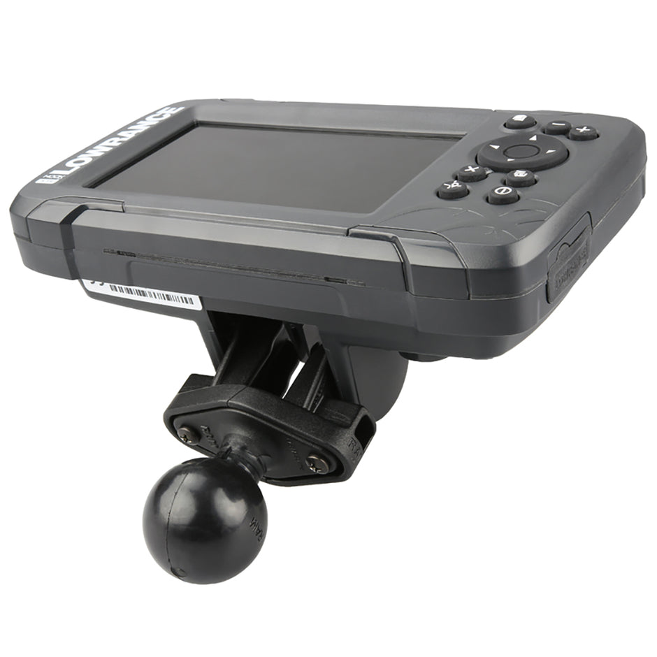 RAM Mount C Size 15 Fishfinder Ball Adapter for the Lowrance Hook2 Series RAM202LO12