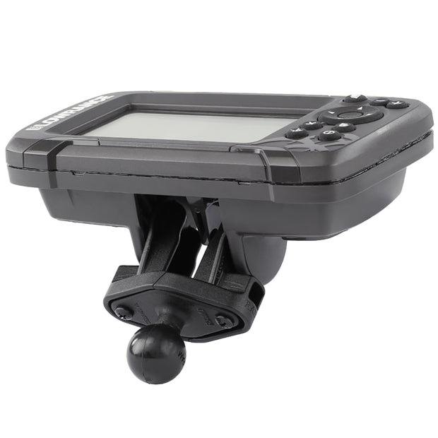 RAM Mount B Size 1 Fishfinder Ball Adapter for the Lowrance Hook2 Series RAMB202LO12