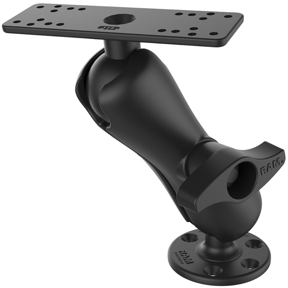 Ram Mount Universal D Size Ball Mount for 912 Fishfinders and Chartplotters RAMD115