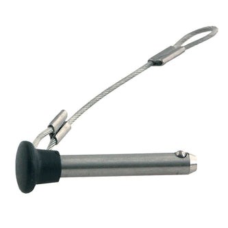 TACO Stainless Steel Pin  Lanyard wPlastic Knob F130244BN1
