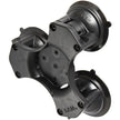 RAM Mount Triple Suction Cup Base wAMPs Hole Pattern wo Ball RAP3652241BU