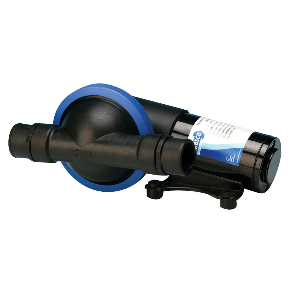 Jabsco Fish Box Evacuation Pump  24VDC 5GPM Diaphragm w15 Fittings 509001100