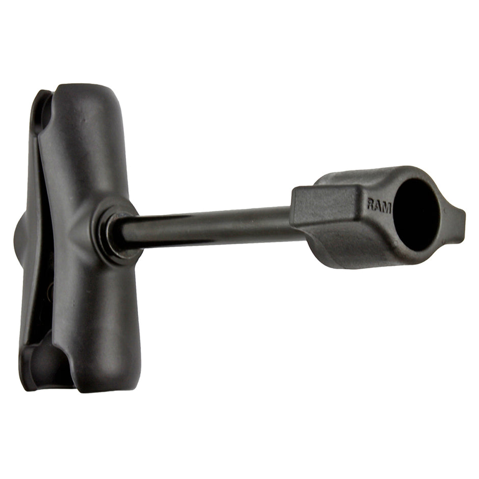 RAM Mount Double Socket Arm wRetention Knob fB Size 1 Balls RAMB201ALA1KRU