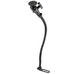 RAM Mount POD I Universal NoDrill Vehicle Mount w24 Rigid Aluminum Rod  15 Diameter Ball Round Adapter Base