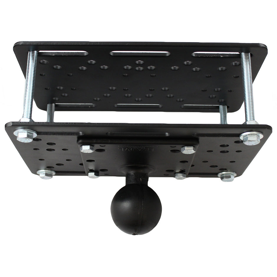 RAM Mount Forklift Overhead Guard Plate wD Size 225 Ball RAM335D246