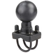 RAM Mount Double UBolt Base wD Size 225 Ball fRails 125  15 Diameter RAMD2351U
