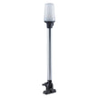 Perko Fold Down AllRound Pole Light  Vertical Mount  White 1137DP0CHR