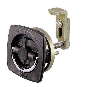 Perko Flush Latch  NonLocking  25 x 25 wOffset Adjustable Cam Bar 0932DP2BLK