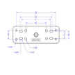Scotty 163 15 Ball Mount wFishfinder  Universal Mounting Plate 0163