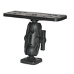 Scotty 163 15 Ball Mount wFishfinder  Universal Mounting Plate 0163