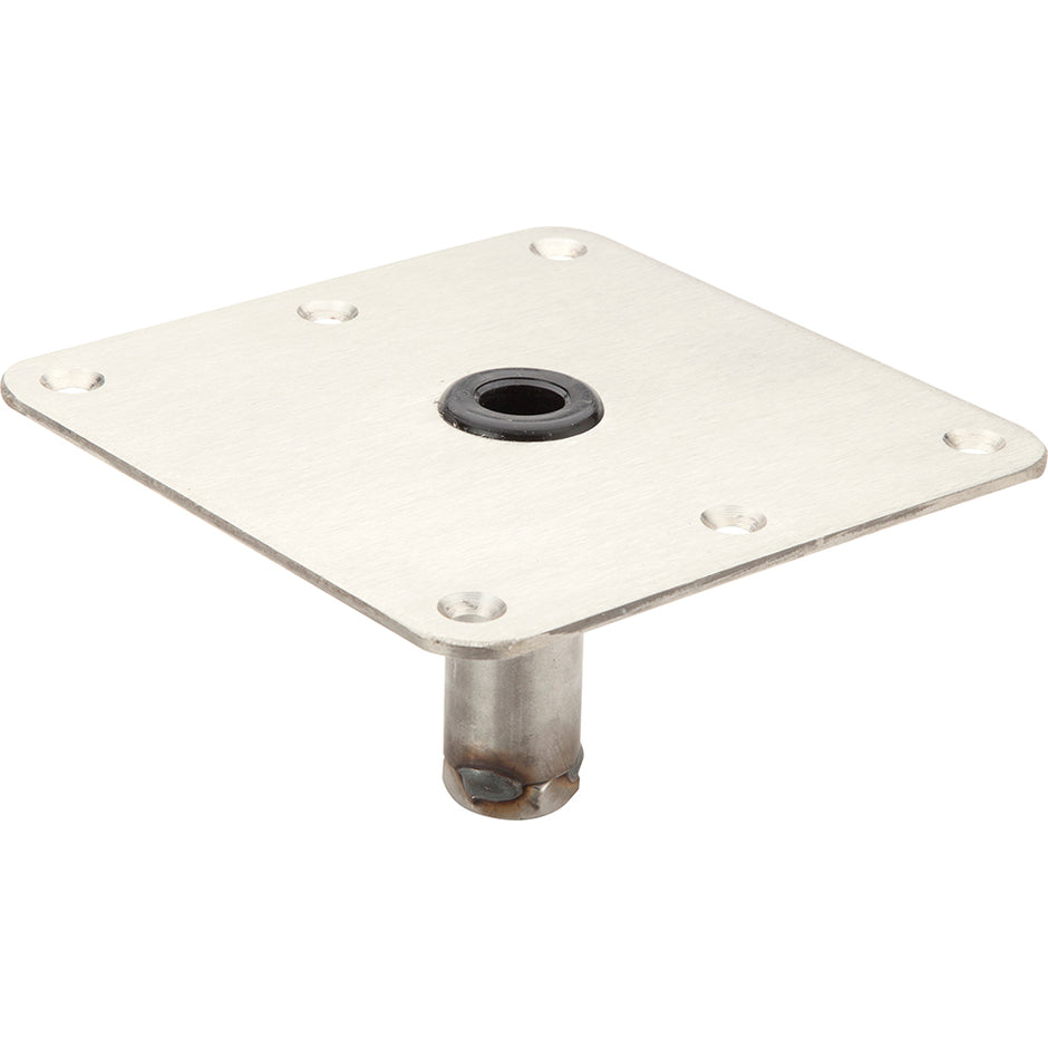 Attwood SWIVLEZE 7x7 LockNPin Zinc Plated Steel 34 Pin Base SP67739T