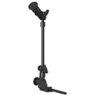 RAM Mount Universal NoDrill RAM POD HDVehicle Mount wDouble Socket Arm  25 Round Base AMPs Hole Pattern RAM316HD18202U