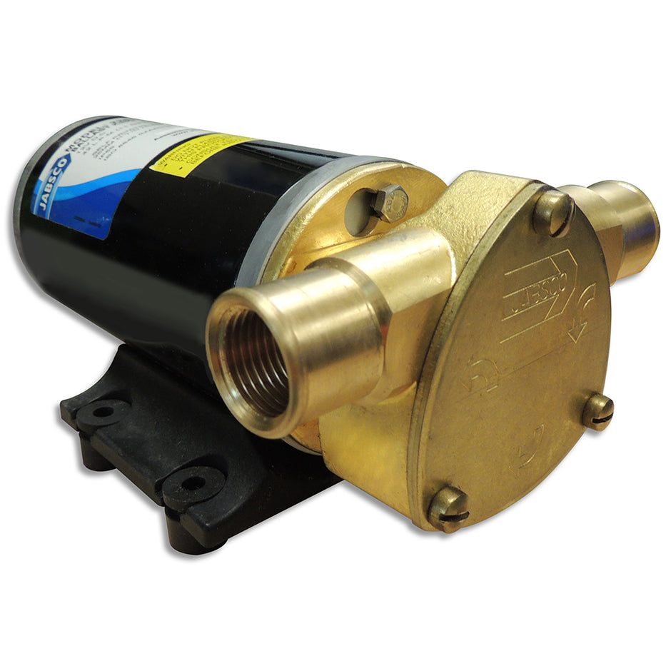 Jabsco Ballast King Bronze DC Pump wReversing Switch  15 GPM 226109507
