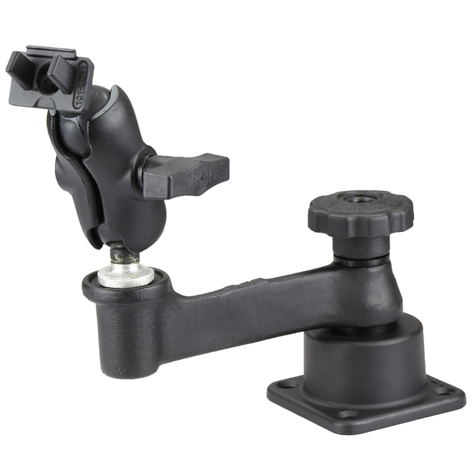 RAM Mount Horizontal Swing Arm Mount fLowrance Elite5 Series RAM109H2BBLO11