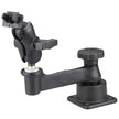 RAM Mount Horizontal Swing Arm Mount fLowrance Elite5 Series RAM109H2BBLO11