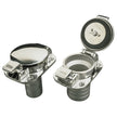 SeaDog Stainless Steel Flip Top Deck Fill  Gas  2 Hose 351100