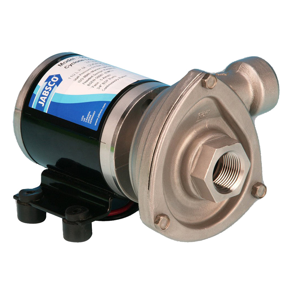 Jabsco Low Pressure Cyclone Centrifugal Pump  24V 508400024