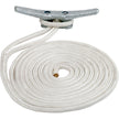 SeaDog Double Braided Nylon Dock Line  58 x 30  White 302116030WH1