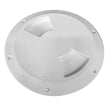 SeaDog Textured Quarter Turn Deck Plate  White  8 3361821