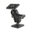RAM Mount Composite DrillDown Double Ball Mount wRectangle AMPS Plates RAPB141UA