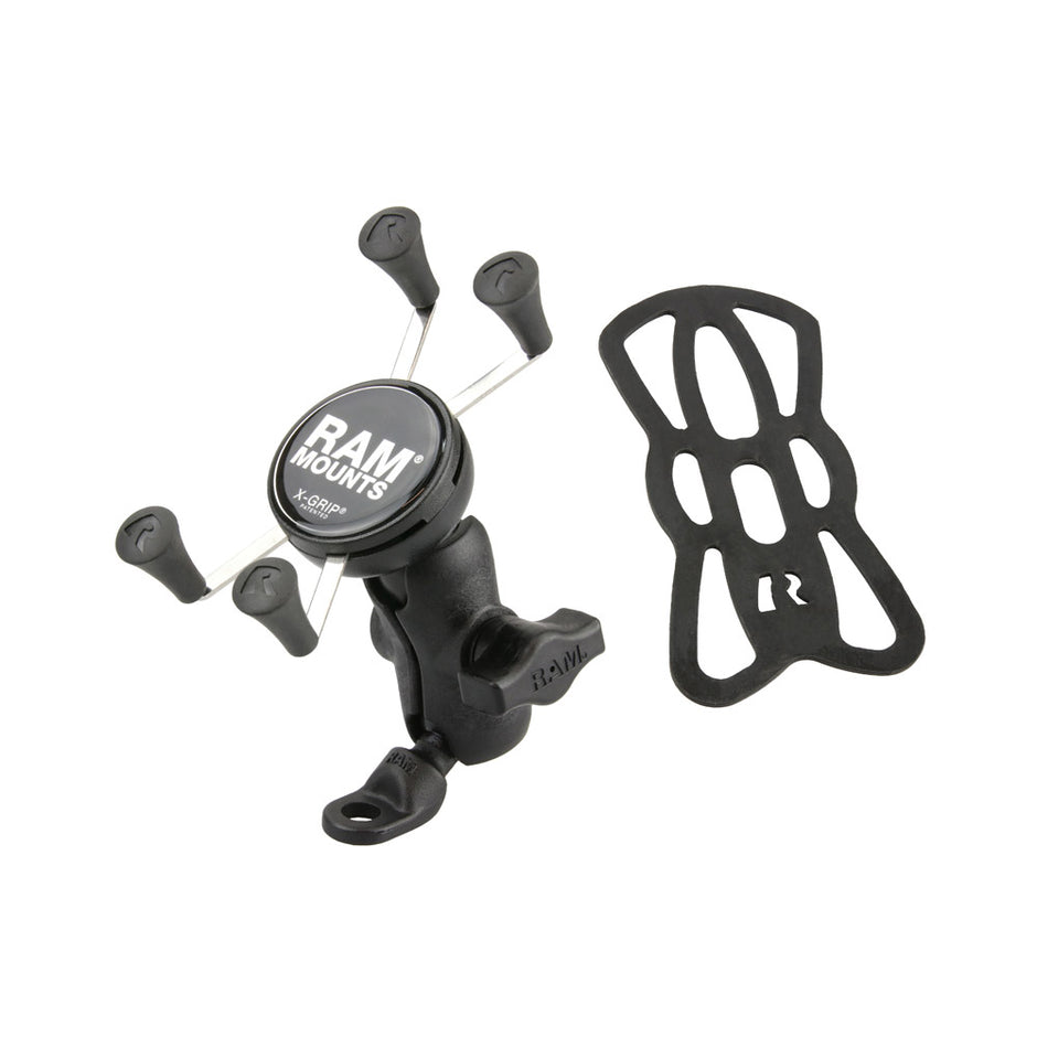 RAM MOUNT XGrip Phone Mount w9mm Angled Bolt Head Adapter RAPB272AUN7U