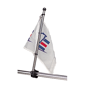 SeaDog Stainless Steel Rail Mount Flagpole  17 3271221