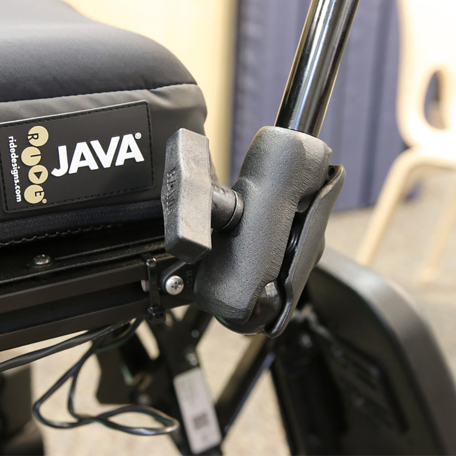 RAM Mount XGripWheelchair Seat Track Mount f910 Tablets RAM238WCT9UN9