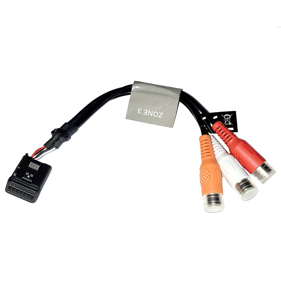 Fusion Wire Harness Zone 3 fMSRA670 Stereo E PortRCA 0101281203