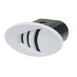 Marinco 12V DropIn H Horn wBlack  White Grills 10079