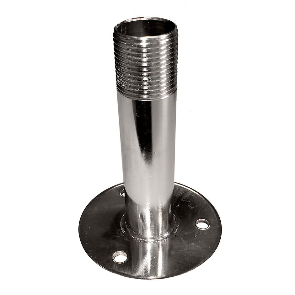 SeaDog Fixed Antenna Base 414 Size w114 Thread Formed 304 Stainless Steel 329515