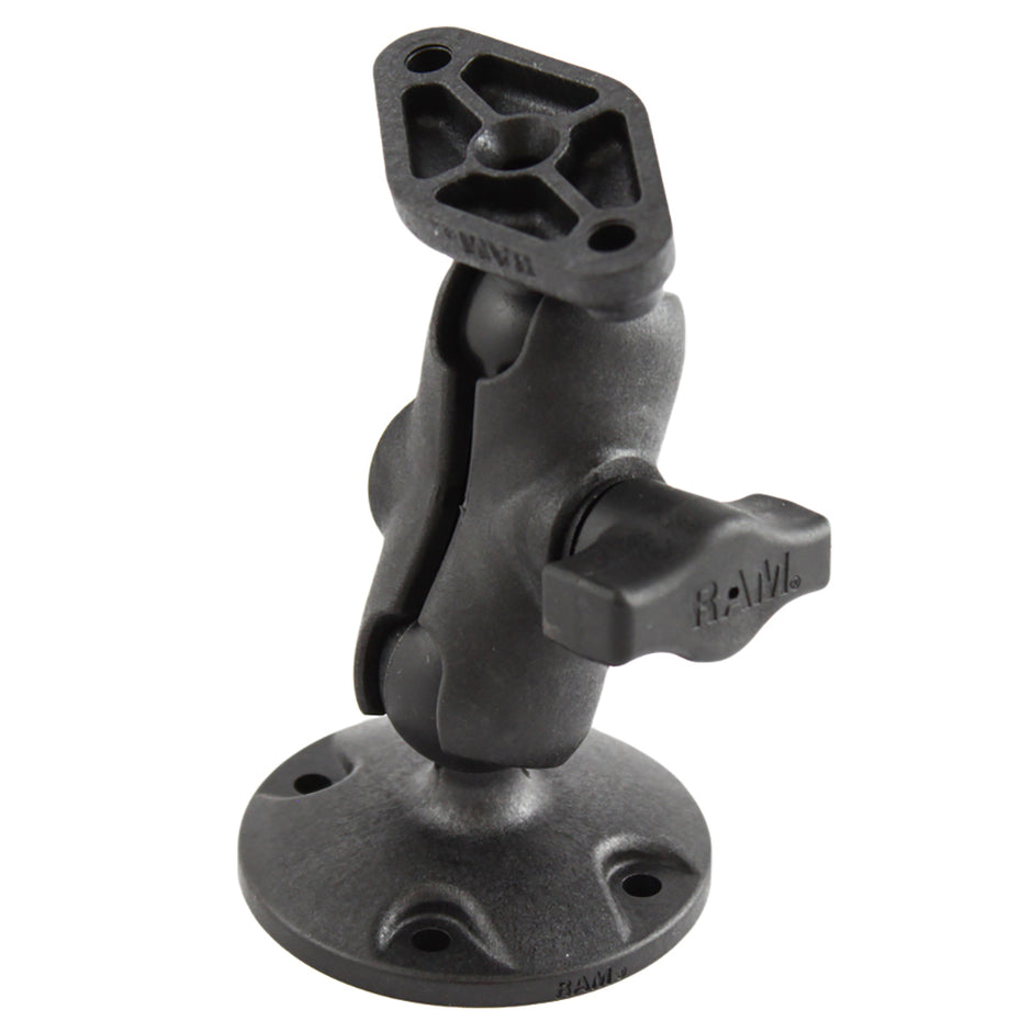 RAM Mount RAM HighStrength Composite DrillDown Mount wDiamond Plate RAPB138AU