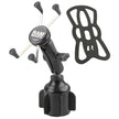 RAM Mount RAM XGrip Large Phone Mount wRAM Stubby Cup Holder Base RAPB2994UN10U