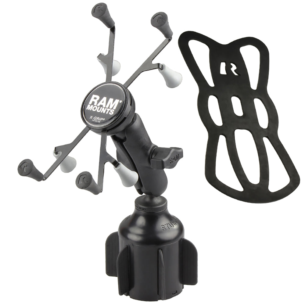 RAM Mount RAM XGrip f78 Tablets wRAM Stubby Cup Holder Base RAPB2994UN8U