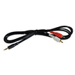 Fusion MSCBRCA35 Input Cable  1 Male 35 mm to 2 Male RCA 0101275320