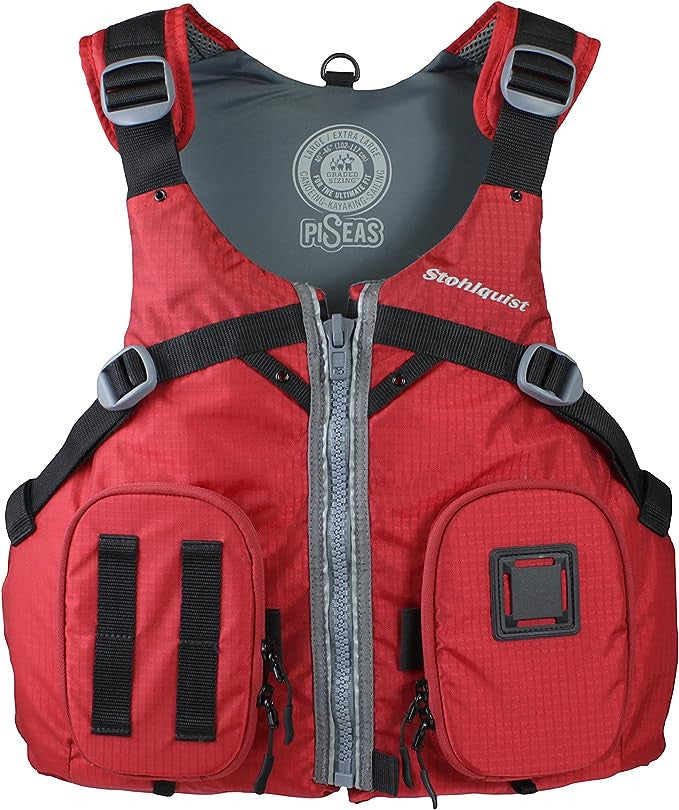 Stohlquist Men's Piseas PFD Sm/Md Red